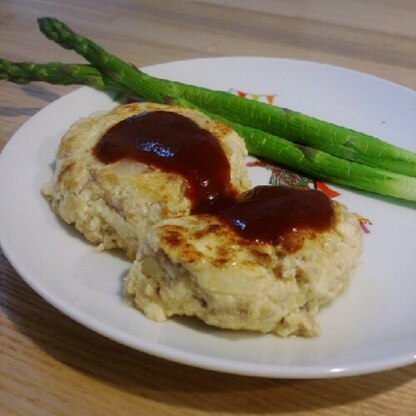 余ってた豆腐で！
ヘルシーでとっても美味しかったです♪